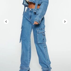 Fashion Nova Cargo Jeans